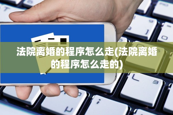 法院离婚的程序怎么走(法院离婚的程序怎么走的)