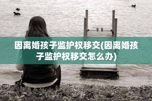 因离婚孩子监护权移交(因离婚孩子监护权移交怎么办)
