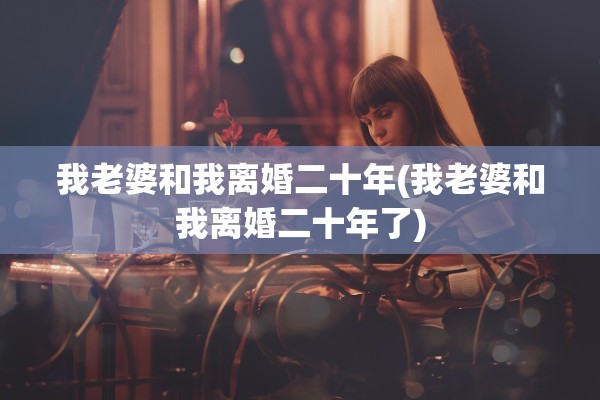 我老婆和我离婚二十年(我老婆和我离婚二十年了)