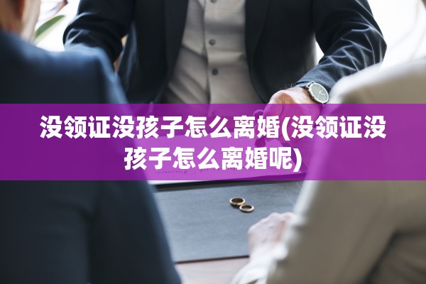 没领证没孩子怎么离婚(没领证没孩子怎么离婚呢)
