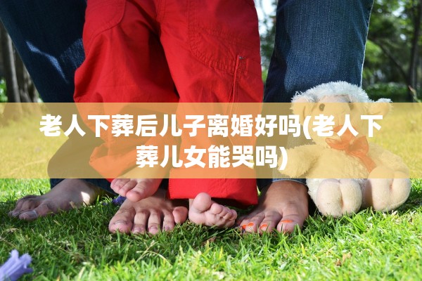 老人下葬后儿子离婚好吗(老人下葬儿女能哭吗)