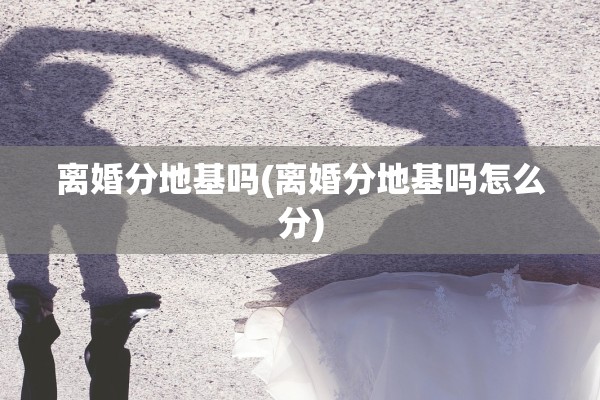 离婚分地基吗(离婚分地基吗怎么分)