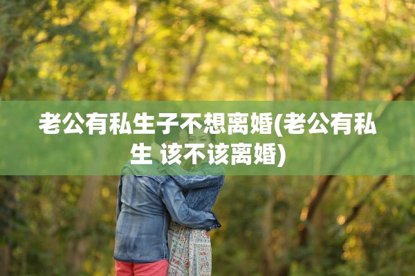 老公有私生子不想离婚(老公有私生 该不该离婚)