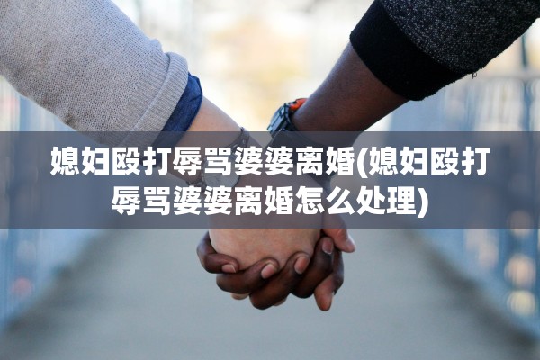 媳妇殴打辱骂婆婆离婚(媳妇殴打辱骂婆婆离婚怎么处理)