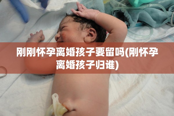 刚刚怀孕离婚孩子要留吗(刚怀孕离婚孩子归谁)