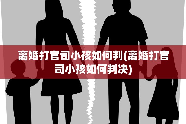 离婚打官司小孩如何判(离婚打官司小孩如何判决)