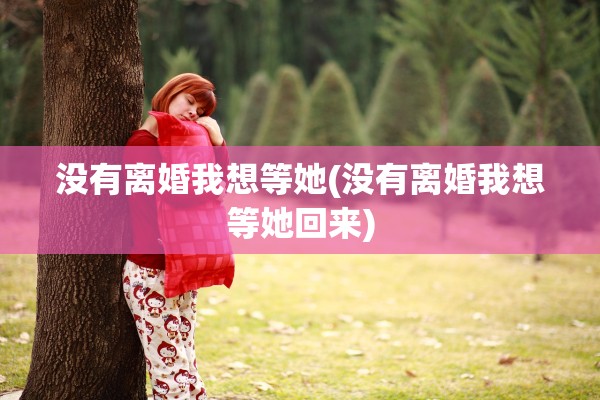 没有离婚我想等她(没有离婚我想等她回来)