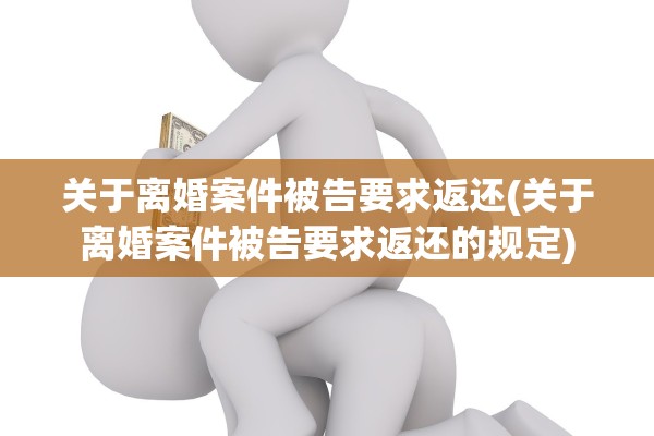 关于离婚案件被告要求返还(关于离婚案件被告要求返还的规定)