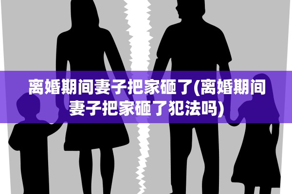 离婚期间妻子把家砸了(离婚期间妻子把家砸了犯法吗)