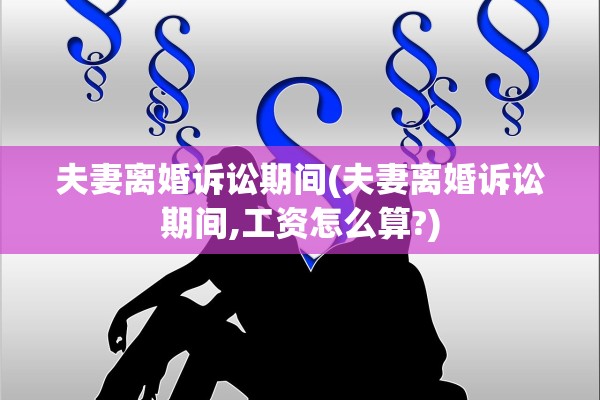 夫妻离婚诉讼期间(夫妻离婚诉讼期间,工资怎么算?)