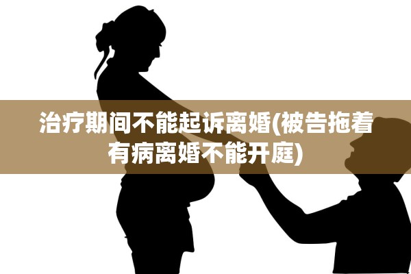 治疗期间不能起诉离婚(被告拖着有病离婚不能开庭)