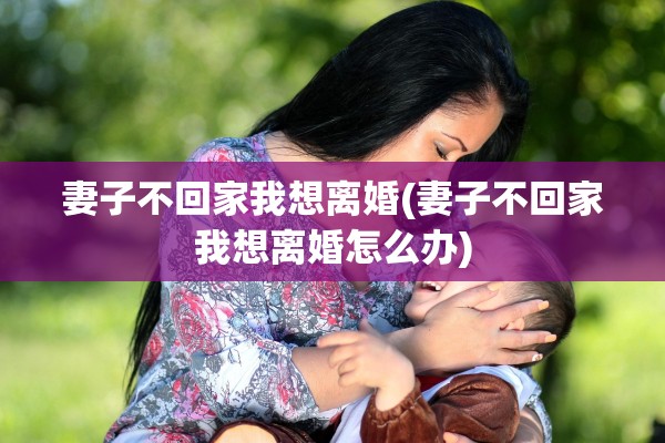 妻子不回家我想离婚(妻子不回家我想离婚怎么办)