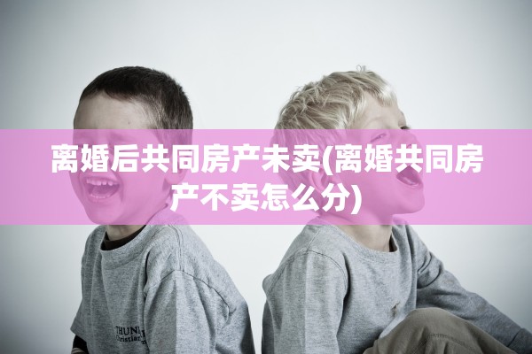 离婚后共同房产未卖(离婚共同房产不卖怎么分)