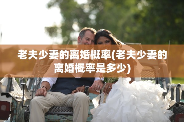 老夫少妻的离婚概率(老夫少妻的离婚概率是多少)