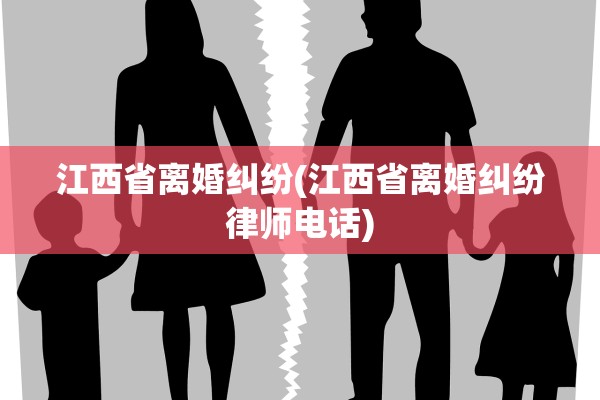 江西省离婚纠纷(江西省离婚纠纷律师电话)