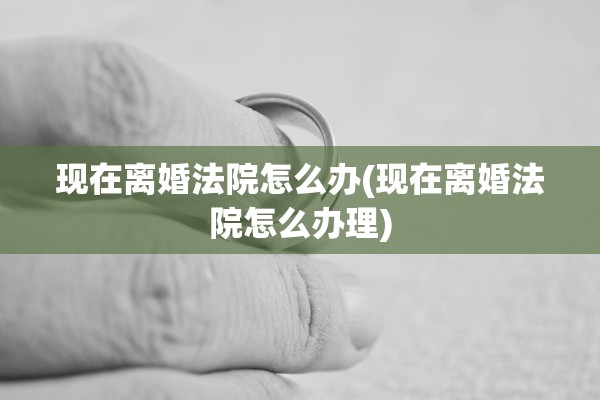 现在离婚法院怎么办(现在离婚法院怎么办理)