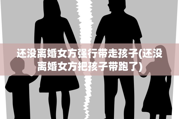 还没离婚女方强行带走孩子(还没离婚女方把孩子带跑了)