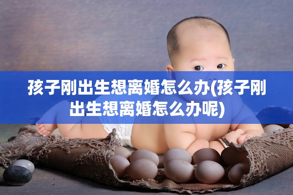 孩子刚出生想离婚怎么办(孩子刚出生想离婚怎么办呢) 孩子刚出生想离婚怎么办(孩子刚出生想离婚怎么办呢)