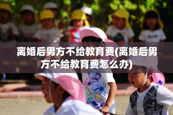 离婚后男方不给教育费(离婚后男方不给教育费怎么办)