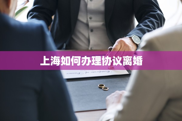 上海如何办理协议离婚 上海如何办理协议离婚