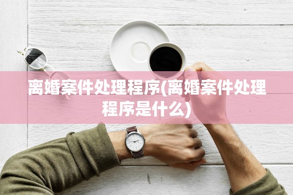 离婚案件处理程序(离婚案件处理程序是什么)