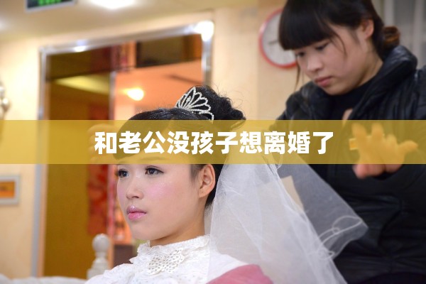 和老公没孩子想离婚了 和老公没孩子想离婚了