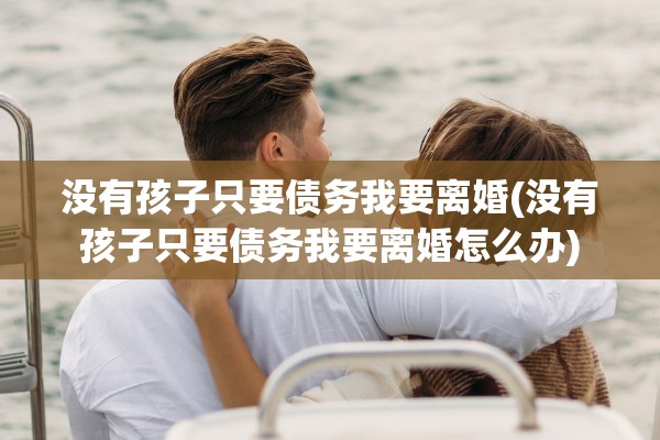 没有孩子只要债务我要离婚(没有孩子只要债务我要离婚怎么办)