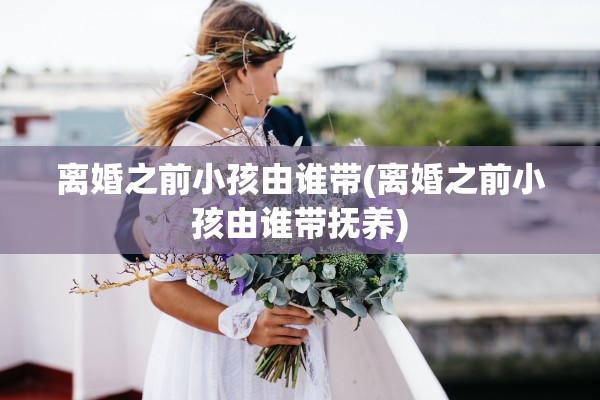 离婚之前小孩由谁带(离婚之前小孩由谁带抚养) 离婚之前小孩由谁带(离婚之前小孩由谁带抚养)