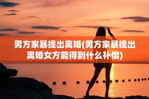 男方家暴提出离婚(男方家暴提出离婚女方能得到什么补偿)