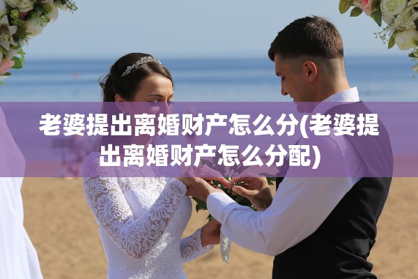 老婆提出离婚财产怎么分(老婆提出离婚财产怎么分配)