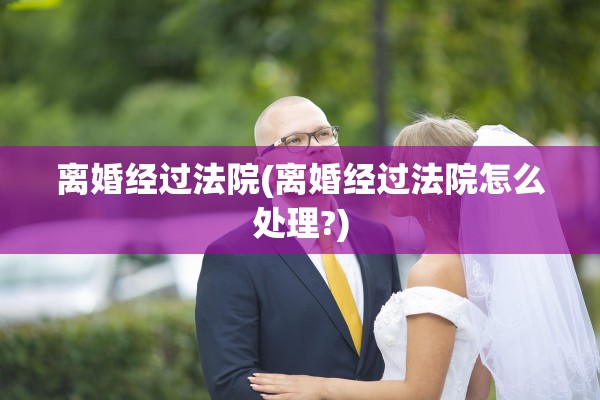 离婚经过法院(离婚经过法院怎么处理?) 离婚经过法院(离婚经过法院怎么处理?)