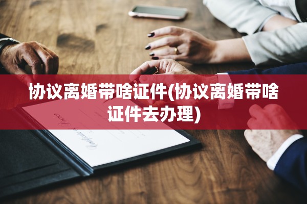 协议离婚带啥证件(协议离婚带啥证件去办理)