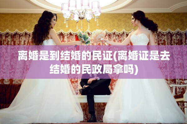 离婚是到结婚的民证(离婚证是去结婚的民政局拿吗)
