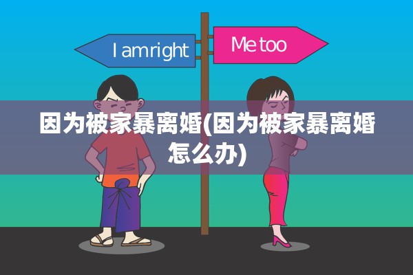 因为被家暴离婚(因为被家暴离婚怎么办)