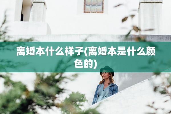 离婚本什么样子(离婚本是什么颜色的)