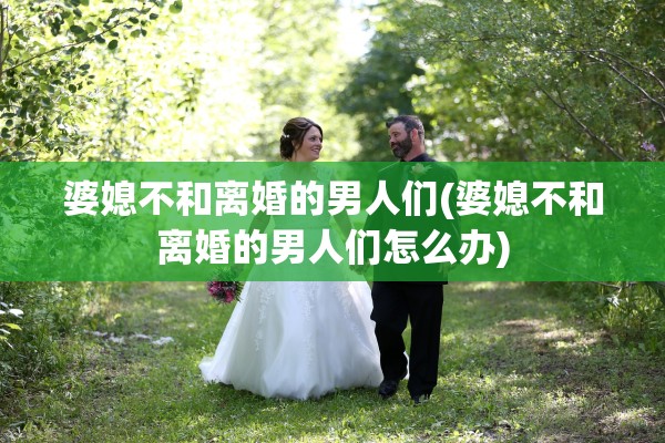 婆媳不和离婚的男人们(婆媳不和离婚的男人们怎么办) 婆媳不和离婚的男人们(婆媳不和离婚的男人们怎么办)